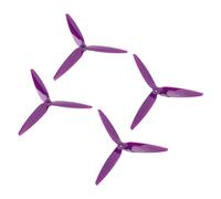 KIMISS 4PCS Vane/Wing Pr Lers for 7-8 Inch FPV RC Drone, Polycarbonate 7040 Pr Ler Set for Enhanced Stability & Control in Racing Drones (Purple)