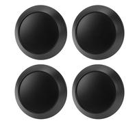 KIMISS 4pcs Wheel Center Hub Caps, 102mm OD 94mm ID ABS Rust Proof Snap in Hub Cover, with Dust Water Protection, for Car SUV Truck Vehicle