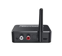 KIMISS 5.1 Receiver - Multi-Function Digital to Analog Sound Converter with and 3.5mm Jack, U Disk Playback, Stability, and Wireless Capability