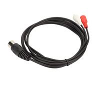 KIMISS 5 Pin Din to 2 Male Cable, 1.5m