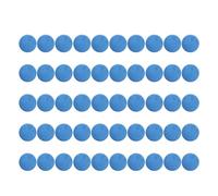 KIMISS 50PCS Leather Billiard Pool Cue Tips with Storage Box - Replace Snooker & Billiards Cue Tips in 9MM, 10MM, 1 M Sizes for Enhanced Control & Performance (9mm)