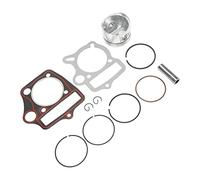 KIMISS 52.4mm Piston Rings, Gasket Set High Strength for Metal Ring Rebuild Engine ATV Dirt Pit Bike Go Kart Kit