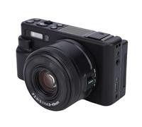 KIMISS 5K Digital Camera, 72MP Image Resolution 10X Optical Zoom, 4X Digital Zoom, 4.90mm-49.00mm Aperture F, 15 Real Time Filter Effects, WiFi (Black)