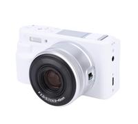 KIMISS 5K Digital Camera, 72MP Image Resolution 10X Optical Zoom, 4X Digital Zoom, 4.90mm-49.00mm Aperture F, 15 Real Time Filter Effects, WiFi (White)