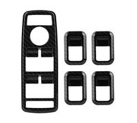 KIMISS 5Pcs Car Window Switch Button Cover, ABS Window Switch Frame for A B C E CLA GLA GLK ML GLE Class W204 W212