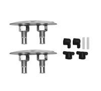 KIMISS 6 Inch Retractable Boat Cleat Marine Stainless Steel