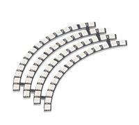 KIMISS 60 Bits WS2812 5050 RGB LED Lamp Board - Round Light Module for Home & Room Decoration, Supports Controllers with 5V Digital Port