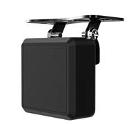 KIMISS 60GHz Millimeter Wave Motorcycle Blind Spot Detection System with 120° Wide Angle 50m Range Audio Visual Alert and IP67 for Rear Tail Box Installation