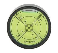 KIMISS 60x12mm High Precision Level - Shock Resistant Metal Circular Bubble Level for Accurate Measurements in Tools, Mac Ry, and More