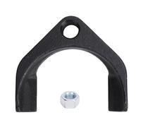 KIMISS 63mm/2.48in CV Joint Puller, CV Axle Removal Tool Carbon Steel Wheel Drive Axle Pulley CV Joint Slide Hammer Adapter for 5/8in X 18 Thread Hammer(Black)