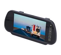 KIMISS 7-Inch HD Color TFT LCD Rear View Monitor for Car Reversing Parking System with Remote Control and Dual Video Inputs