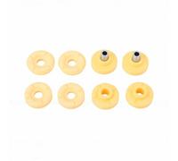 KIMISS 8pcs Shock Strut Mount Shock Absorber Top Mount Strut Bushing Suspension Top Cushion Front Rear Lower Upper with OEM 33526778399 for X5 2007-2009 X6 2008-2009