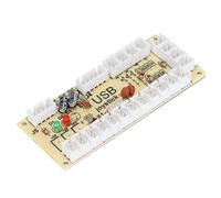 KIMISS A de Game Controller USB Encoder - Delay USB to Joystick Button for PC, MAME, Retro Projects - Easy DIY Gaming Console Build (QM070916 (single person))