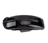 KIMISS ABS Motorcycle Mud Guard Rear Hugger Splash Guard Glossy Black Pre Drilled Short Mudguard [Brand] with Sl esign for Rear Wheel XL Model 1994-2003