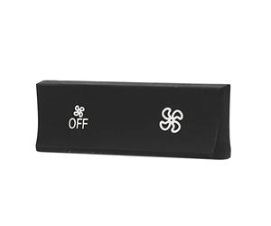 KIMISS AC Climate Control Panel Button ABS Fan Speed Control Replacement for Fit for 1 Series F20 F21, 2 Series F22 F23, 3 F30 F31 F34 F35, 4 F32 F33 F36