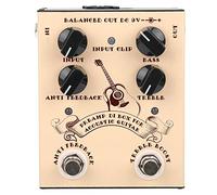 KIMISS Acoustic Guitar Effect Pedal DI Box with Aluminum Alloy Shell - Ideal for Anti Feedback & Tone Boosting, Musical Instrument Accessories