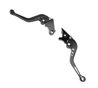 KIMISS Adjustable Aluminum Alloy Brake Clutch Lever for Fit for GB350S CB350 RS - Anodized Motorcycle Hand Lever Replacement (Black)