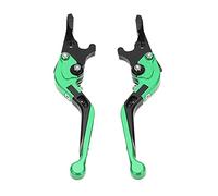 KIMISS Adjustable Brake Clutch Levers Extendable Replacement for Xmax 250 XMAX300 XMAX400 - High Durability Alloy - Automotive/Motorcycle & Powersports/Parts/Controls/Levers/Brake (Green)