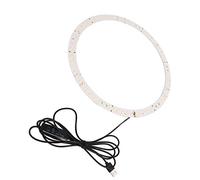 KIMISS Adjustable Brightness Circle LED Light Wick 3200K to 5600K LED Bulb Board USB Charging Soft Backlight Panel Replacement