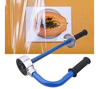 KIMISS Adjustable Manual Stretch Film Dispenser for 12 to 20 Rolls - Blue Handheld Stretch Wrap Applicator Tool (KIMISS3gxz4dtwc0-11)