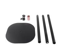 KIMISS Adjustable Projector Floor Stand 31.5in to 63in Telescopic Bracket for 1/4 Screw Interface 360° Rotatable Ball Head Accessories