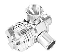 KIMISS Adjustable Turbo Blow Off Splitter Valve Universal Recirculating Dump Valve for 1.8T 2.7L Engine Aluminum Silver BOV1022