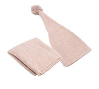 KIMISS Adorable Baby Photography Props Set - Crochet Blanket & Hat with Pompon for Newborns - Cute Infant Photography Costume for Toddler & (#1)