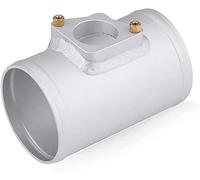 KIMISS Air Meter Base Air Flow Sensor Mount Airs Intake Meter Base MAF Sensor Mount MAF Adapter Pipe Car Airflow Adapter Pipe Housing Meters Intake Turbo Mounts (Outer Diameter76MM)
