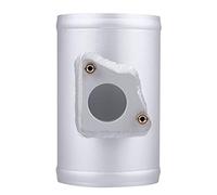 KIMISS Air Sensor Mount, 77mm Intake Meter Mount Base Adapter(Silver)
