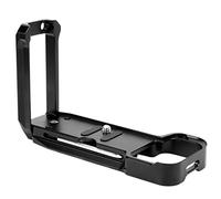 KIMISS Aluminum Alloy Camera L Shape Bracket Vertical Plate Compatible with A7C Black Lightweight Durable CNC Machined