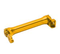 KIMISS Aluminum Alloy Easy Wheel Extension Telescopic Bar for Fit for 3sixty Folding Bike - 124mm Length, Lightweight, Anodized Finish, Safe & Easy to Install (Gold)
