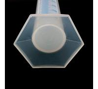 KIMISS AmpleLife 500ml Measuring Cylinder, Plastic Graduated Laboratory Test Tube for Liquid Measurement, Stability, and Precision, Suitable for Aromatherapy, Biodiesel, Beer,