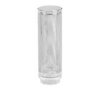 KIMISS Aquarium Filter Guard, Stainless Steel Fish Tank Intake S Er Accessories Strainer Cover for Protecting Shrimp Inhalation L Acrylic Ing (L)