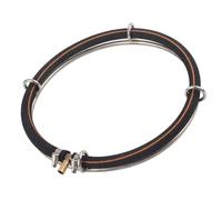 KIMISS Aquarium Round Air Bubble Diffuser Ring - 25cm Oxygen Bubbler for Fish Ponds and Aquariums | Copper Inlet, Increases Oxygen Content (Single-Turn Diameter 25cm)