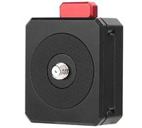 KIMISS Arrow Storage Case Plate Camera Tripod Adapter with 1/4in Screw for V-Mount Battery - Aluminum Alloy,Lightweight and Durable