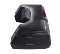 KIMISS ATV Rear Storage Box 80L Large Capacity Rotomolded Polymer Rainproof Rugged Cargo with Backrest for UTV Riding Camping Hiking Outdoor Adventures