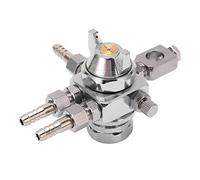 KIMISS Automatic Spray Gun with Stainless Steel Nozzle - Compact Zinc Alloy Oil Paint Sprayer for Industry | Adjustable Fan & Circle Patterns (0.5mm/0.02in)