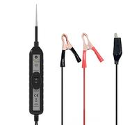 KIMISS Automotive Electric Circuit Tester Car Electrical System Tester 6 24VDC Multi Function Drive Test Pen for Automotive Technicians Black 16ft Cable