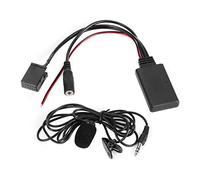 KIMISS AUXIN AUX IN Audio Cable Adapter for CD30 CDC40 CD70 DVD90 with Bluetooth Microphone