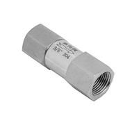 KIMISS Backflow Prevention Valve 304 Stainless Steel Hex Split Check Valve High Temperature&Pressure Endurance One Way Non-Return (3/8")