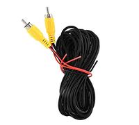 KIMISS Backup Camera RCA Video Cable, 6M Male to Male RCA Car Reverse Rear View Parking Camera Video AV Cable Cord