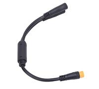 KIMISS Bafang Y Connector Nylon 3 Pins Connector E-Bike Y Y Splitter 1T2 Cable With 3 Pin Connector For Bafang Bbs01/Bbs02/Bbshd Sensor Brake 1T2 Cable For Sensor