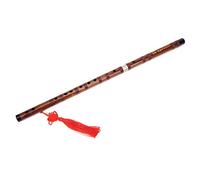 KIMISS Bamboo Flute Traditional C Se Bitter Instrument D-Key ZD02-5-Year Dry Bamboo, Engraved Design, Easy Sounding, for Beginners and Performers