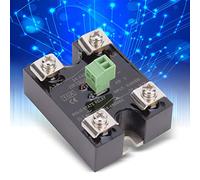 KIMISS BERM Solid State Relay 25A Single Channel DC Control Dual Channel AC 24-480VAC, Mystical/Fantasy-Resistant, Moisture-Proof with Indicators for Easy (10A(BERM-DK10DA))