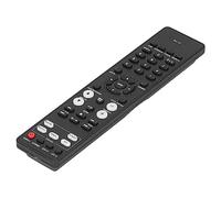 KIMISS Big Button Universal Remote Control - Compatible with Major TV Brands, Compact ABS Black Controller for Easy Use