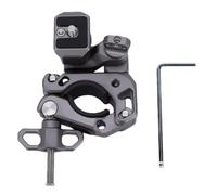 KIMISS Bike Camera Mount Action Camera Handlebar Mount Clamp 360° Rotation 18-39mm Bar Clamp CNC Aluminum with 1/4 Inch Interface for Motorcycle Bike Handlebar