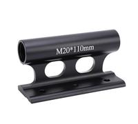 KIMISS Bike Fork Mount Block Aluminum Alloy M20 X 110 Easy Installation Lightweight Thru Axle Fork Mount for Roof Rack