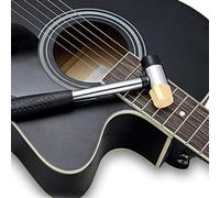 KIMISS Black Guitar Plastic Hammer with Brass and Rubber Head for Ukulele, Bass, and Mandolin - Essential Musical Instrument Accessory