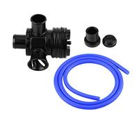 KIMISS Blow Off Valve Diverter Turbo 1.8T 2.7T Engine Black | Vent Release Valve for MK1,Forge Splitter,Turbocharger BOV