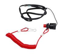 KIMISS Boat Engine Kill Switch with Safety Lanyard Emergency Stop Switch